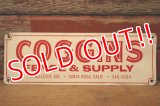 dp-240207-22 COGGINS FENCE & SUPPLY Metal Sign