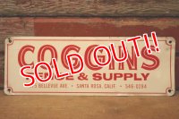 dp-240207-22 COGGINS FENCE & SUPPLY Metal Sign