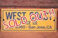 dp-240207-22 WEST COAST FENCE CO. Metal Sign