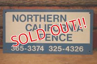 dp-240207-22 NORTHERN CALIFORNIA FENCE Metal Sign