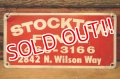 dp-240207-22 STOCKTON FENCE Metal Sign