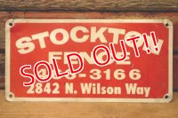 dp-240207-22 STOCKTON FENCE Metal Sign