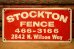 画像1: dp-240207-22 STOCKTON FENCE Metal Sign (1)