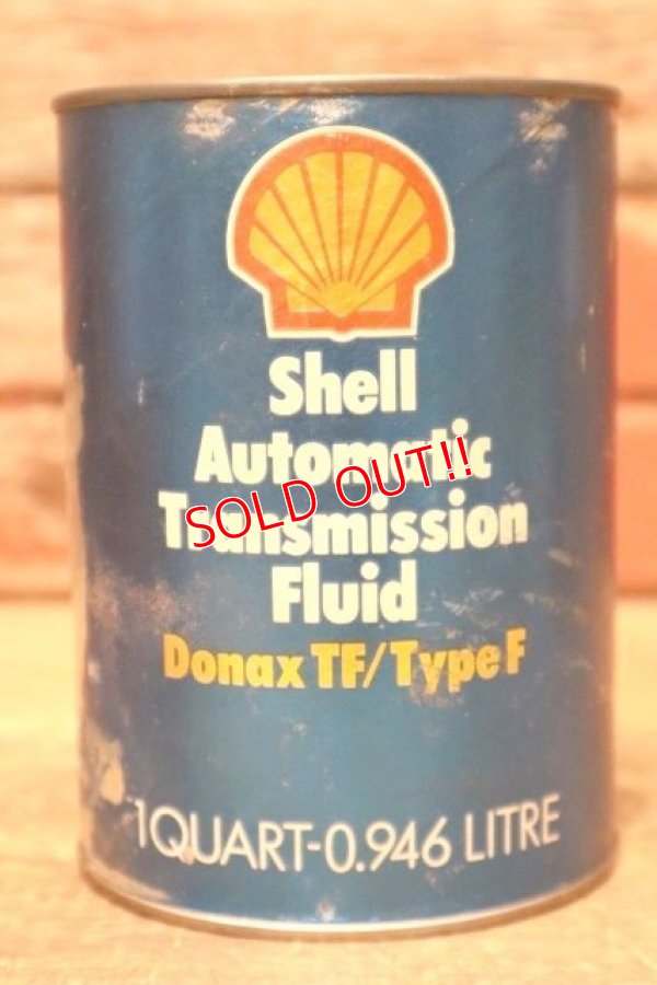 画像1: dp-230901-120 Shell / Automatic Transmission Fluid One U.S.Quart Oil Can