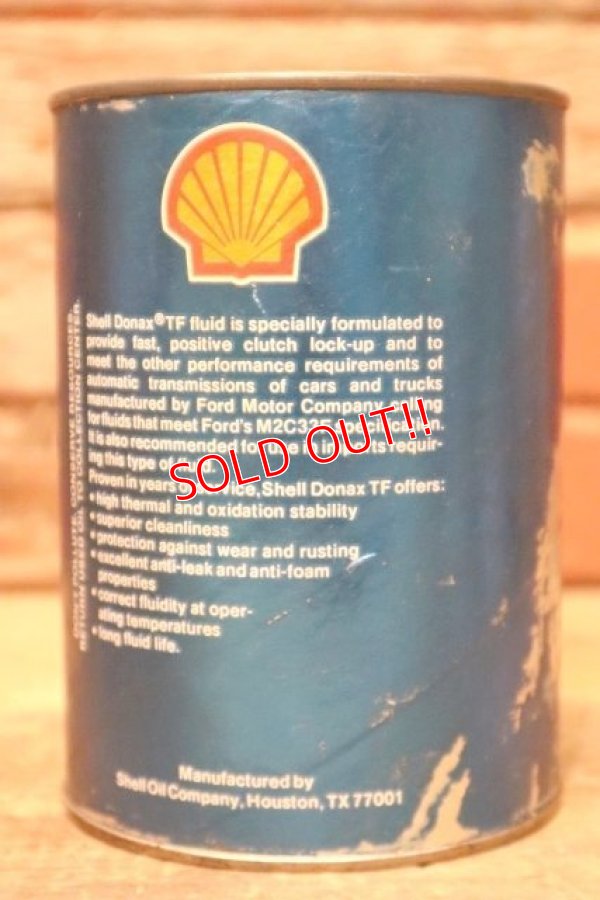 画像5: dp-230901-120 Shell / Automatic Transmission Fluid One U.S.Quart Oil Can