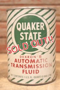 dp-230901-120 QUAKER STATE / ATF DEXRON II AUTOMATIC TRANSMISSION FLUID One U.S.Quart Can