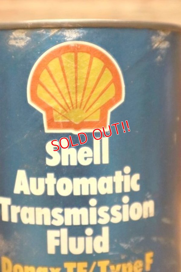 画像2: dp-230901-120 Shell / Automatic Transmission Fluid One U.S.Quart Oil Can