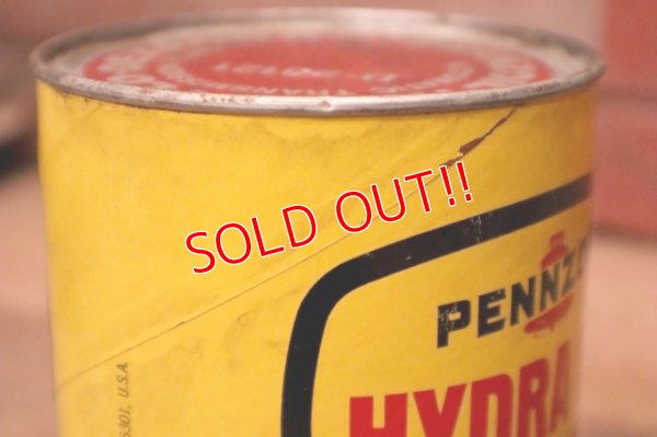 画像5: dp-230901-120 PENNZOIL / HYDRA FLO DEXRON II AUTOMATIC TRANSMISSION FLUID One U.S.Quart Oil Can