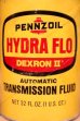 画像2: dp-230901-120 PENNZOIL / HYDRA FLO DEXRON II AUTOMATIC TRANSMISSION FLUID One U.S.Quart Oil Can (2)