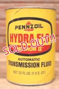 dp-230901-120 PENNZOIL / HYDRA FLO DEXRON II AUTOMATIC TRANSMISSION FLUID One U.S.Quart Oil Can