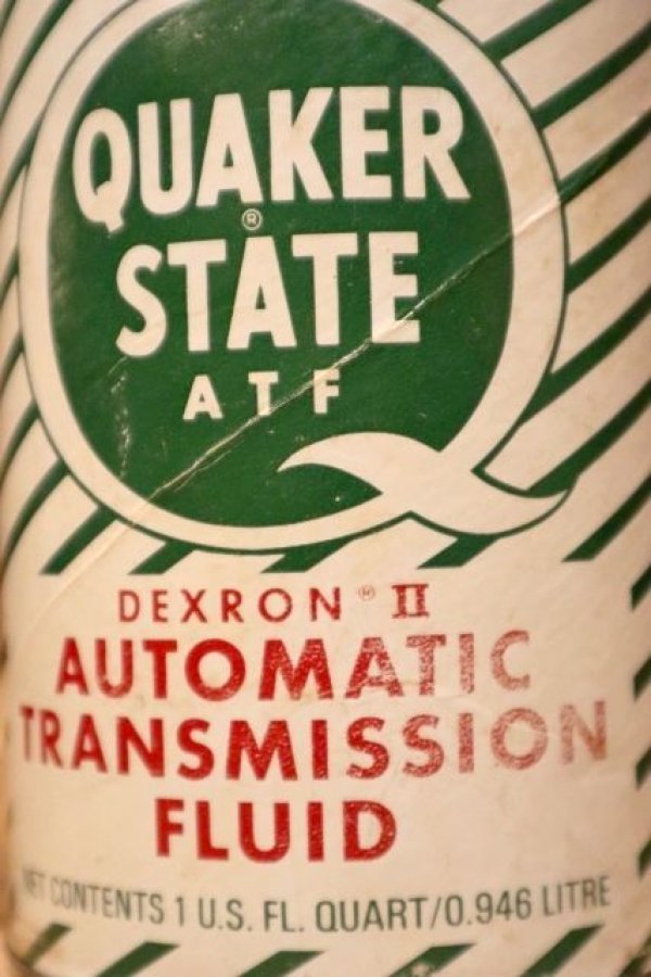 画像2: dp-230901-120 QUAKER STATE / ATF DEXRON II AUTOMATIC TRANSMISSION FLUID One U.S.Quart Can