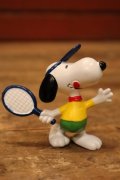 ct-240214-195 Snoopy / Schleich PVC Figure "Tennis"