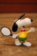 画像1: ct-240214-195 Snoopy / Schleich PVC Figure "Tennis" (1)