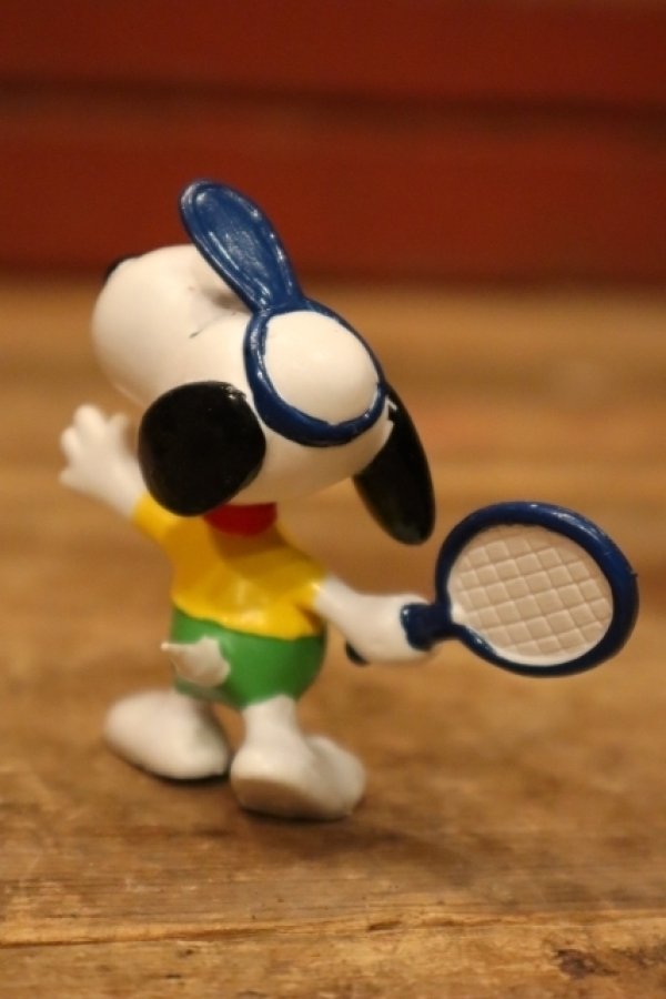 画像3: ct-240214-195 Snoopy / Schleich PVC Figure "Tennis"