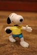 画像1: ct-240214-195 Snoopy / Schleich PVC Figure "Bowling" (1)
