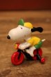 画像1: ct-240214-195 Snoopy / Schleich PVC Figure "Bicycle" (1)