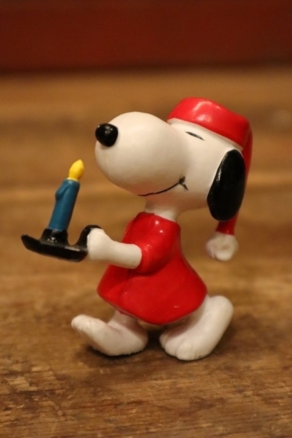 画像1: ct-240214-195 Snoopy / Schleich PVC Figure "Night Candle"