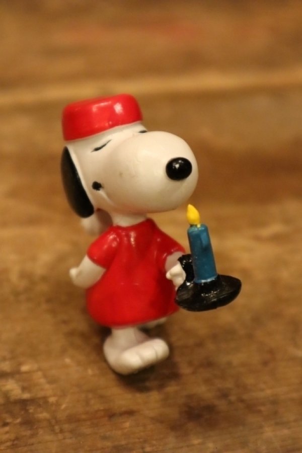 画像2: ct-240214-195 Snoopy / Schleich PVC Figure "Night Candle"