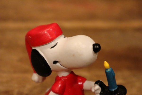 画像3: ct-240214-195 Snoopy / Schleich PVC Figure "Night Candle"