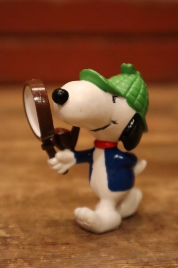 画像1: ct-240214-195 Snoopy / Schleich PVC Figure "Sherlock Holmes"