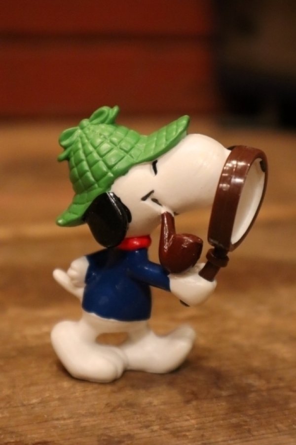 画像3: ct-240214-195 Snoopy / Schleich PVC Figure "Sherlock Holmes"
