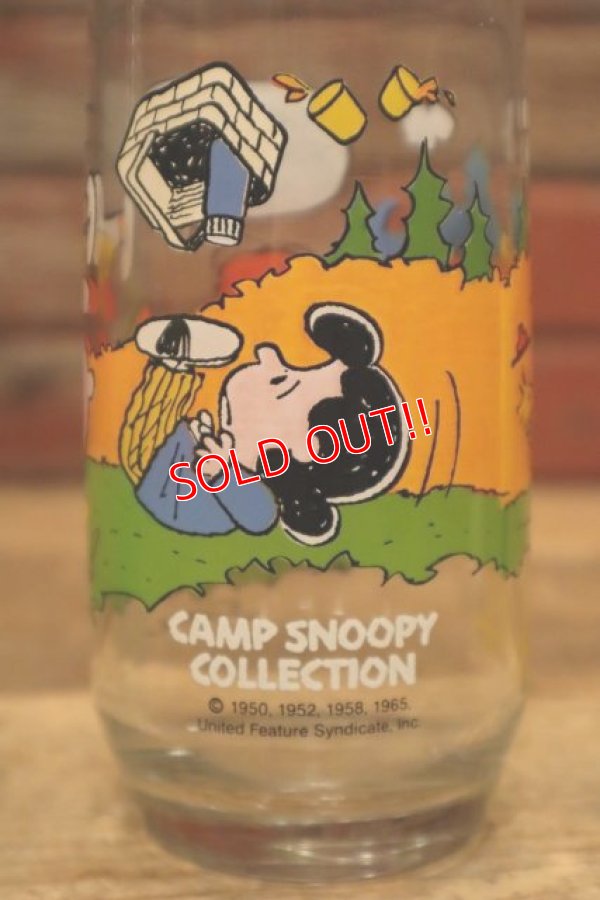 画像4: gs-240207-24 McDonald's / 1983 Camp Snoopy Collection Glass "Linus"