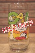 gs-240207-23 McDonald's / 1983 Camp Snoopy Collection Glass "Woodstock"