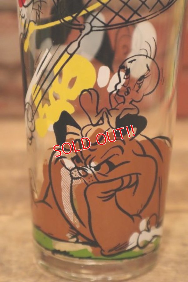 画像2: gs-240301-09 【エラー品】Tweety & Sylvester / PEPSI 1976 Collector Series Glass