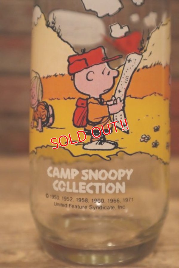 画像4: gs-240207-22 McDonald's / 1983 Camp Snoopy Collection Glass "Snoopy"