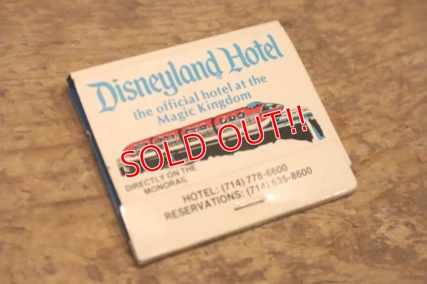 画像1: ct-240301-32 Disneyland Hotel / Vintage Match