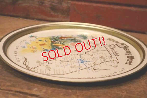 画像9: ct-240301-09 Walt Disney World / 1970's Serving Tin Tray