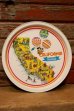 画像1: ct-240301-08 Disneyland / 1970's Serving Tin Tray (1)