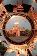 画像2: dp-240301-06 Disneyland / Vintage Souvenir Glass Tray (2)