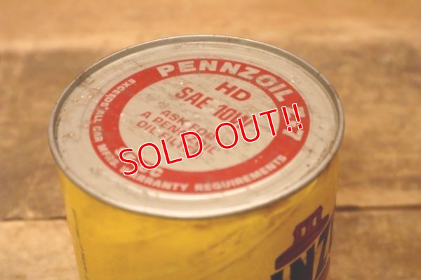 画像7: dp-240207-18 PENNZOIL / MOTOR OIL One U.S. Quart Can