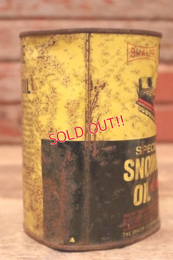画像5: dp-240207-18 SHALER RISLONE / SNOWMOBILE OIL One U.S. Quart Can