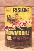 dp-240207-18 SHALER RISLONE / SNOWMOBILE OIL One U.S. Quart Can