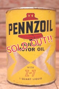 dp-240207-18 PENNZOIL / Z-7 multi-vis MOTOR OIL One U.S. Quart Can