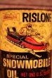 画像2: dp-240207-18 SHALER RISLONE / SNOWMOBILE OIL One U.S. Quart Can (2)