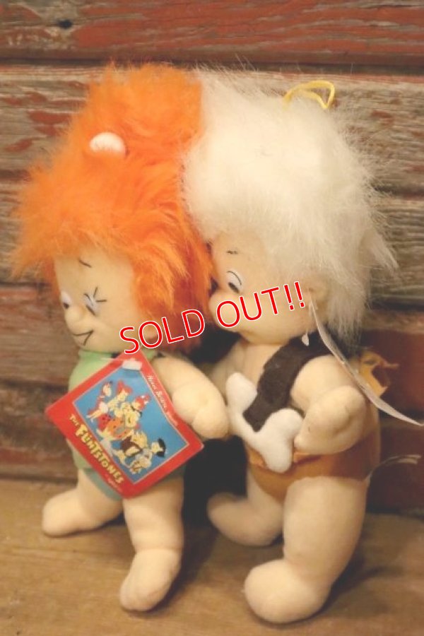 画像5: ct-240214-90 Pebbles & Bamm Bamm / NANCO 1990's Plush Doll Set