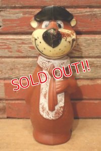 ct-240214-66 Yogi Bear / Knickerbokcer 1960's Plastic Big Coin Bank