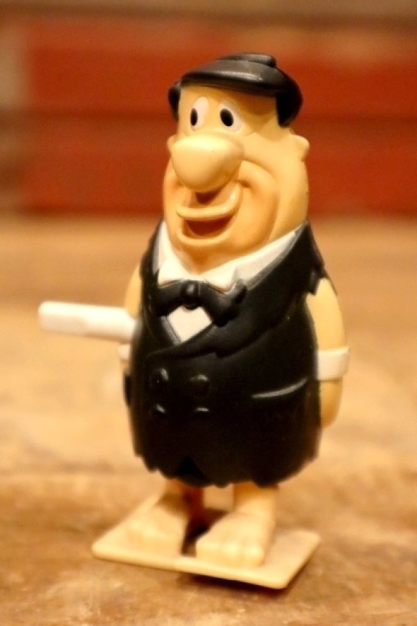 画像1: ct-240214-73 Fred Flintstone / BURGER KING 1990's Wind Up Toy