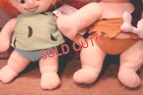 画像4: ct-240214-90 Pebbles & Bamm Bamm / NANCO 1990's Plush Doll Set