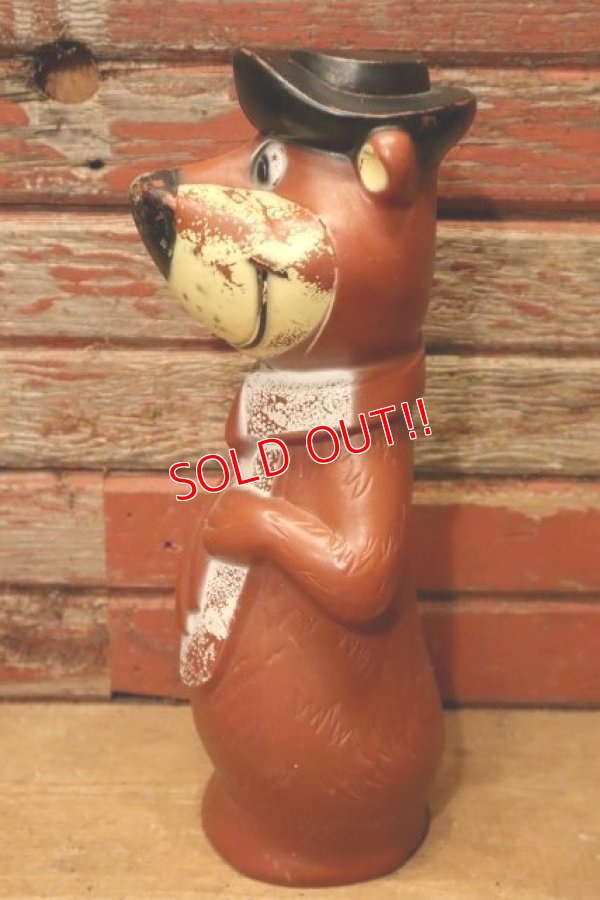 画像6: ct-240214-66 Yogi Bear / Knickerbokcer 1960's Plastic Big Coin Bank