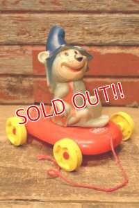 ct-240214-75 Mush Mouse / IDEAL 1960's Pull Toy