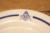 画像2: dp-240301-22 Freemasonry / Vintage Wallace China Plate Set (2)