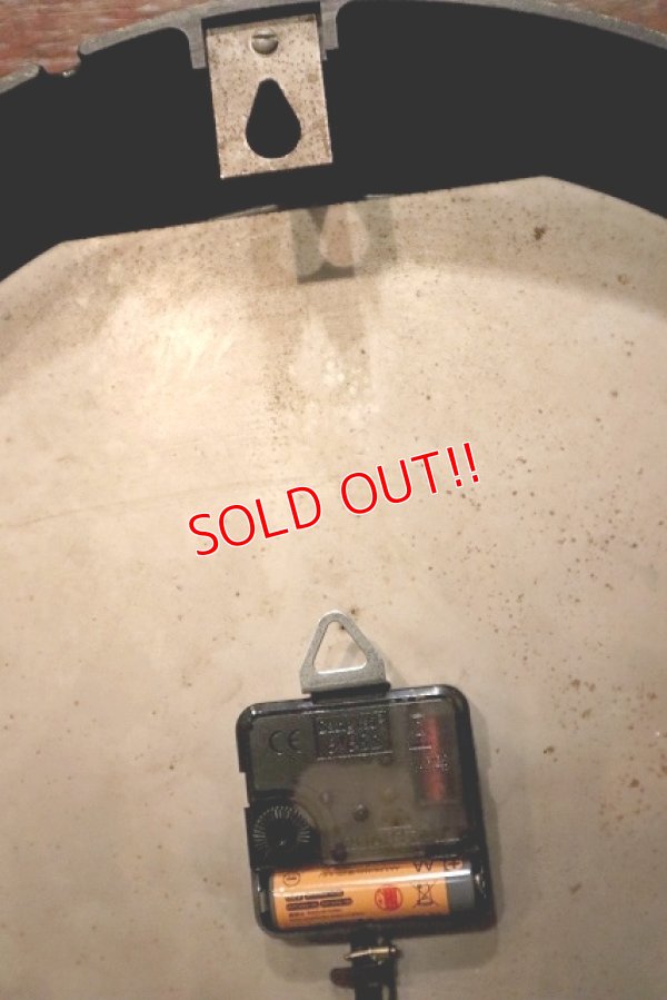 画像12: dp-230201-28 GENERAL ELECTRIC / 1950's GULF INSURANCE COMPANY Wall Clock