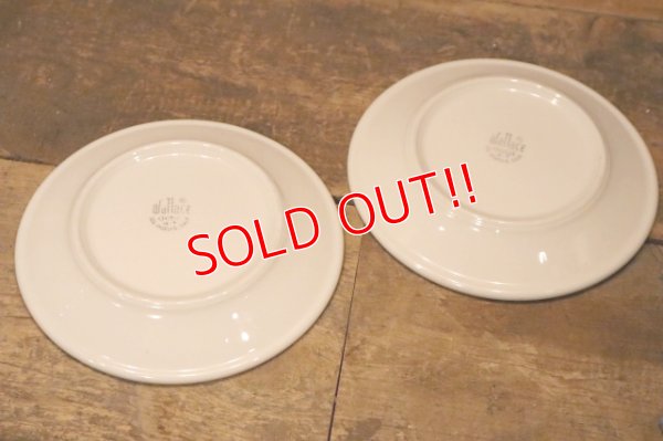 画像7: dp-240301-22 Freemasonry / Vintage Wallace China Plate Set