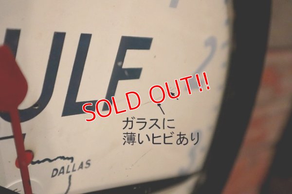 画像7: dp-230201-28 GENERAL ELECTRIC / 1950's GULF INSURANCE COMPANY Wall Clock