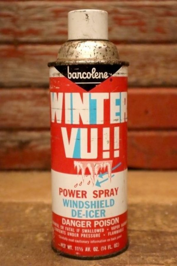 画像1: dp-231012-98 BARCOLENE / WINTER VU!! WINDSHIELD DE-ICER Spray Can
