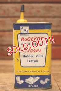 dp-231012-111 RU-GLYDE Rubber Lubricant Cleans / Vintage Handy Can